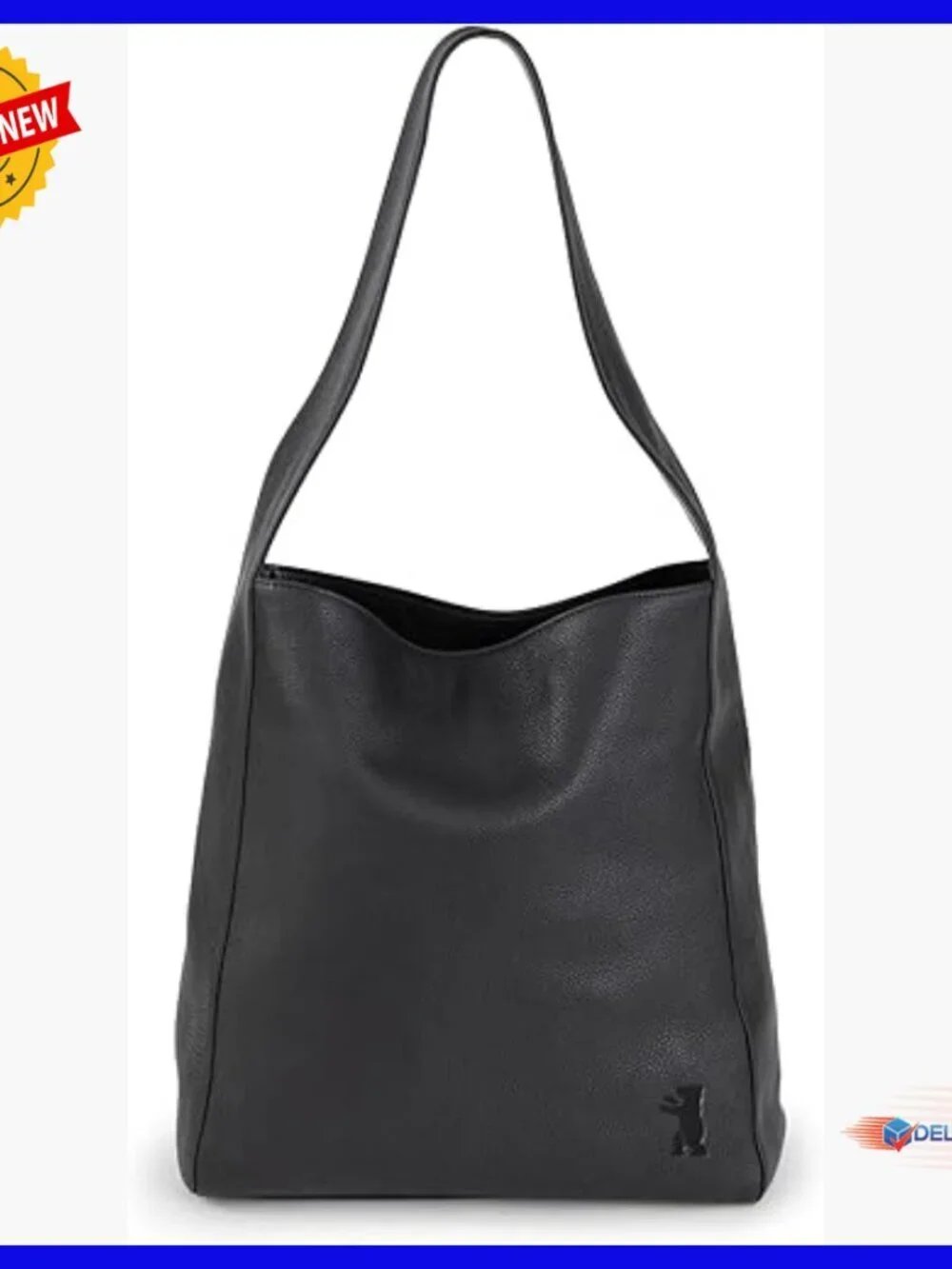 Premium Leather Hobo Tote Shoulder Bag for Women Spacious Everyday Use